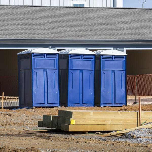 Heavy-duty construction site porta potty in Carlsbad, New Mexico